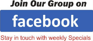 Join Our Facebook & keep up with Special Discounts
